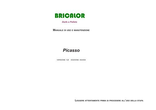 Bricalor Picasso manuale - Brico Sergio