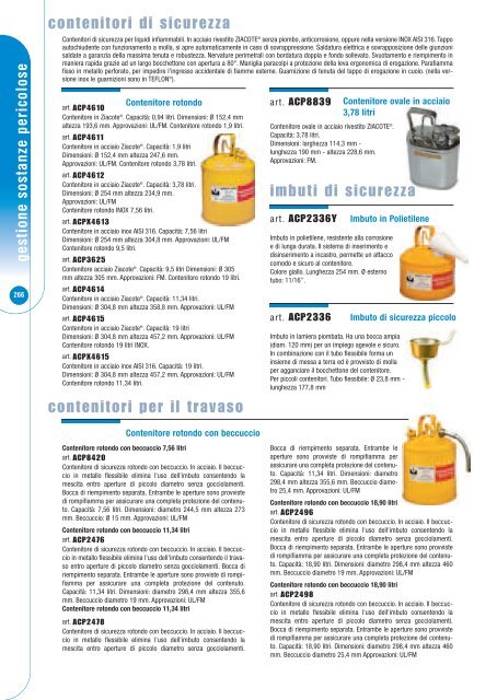 stoccaggio sostanze pericolose e corrosive - Maritanalberto.It