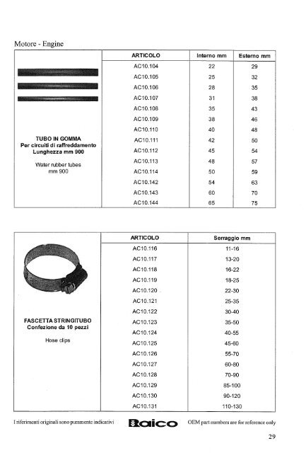 fl..aico - Raico tractor parts