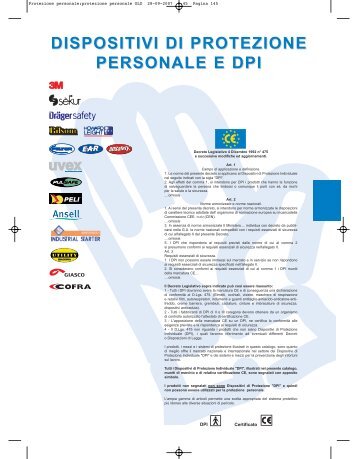 Protezione personale:protezione personale OLD - Dia-sicurezza.it