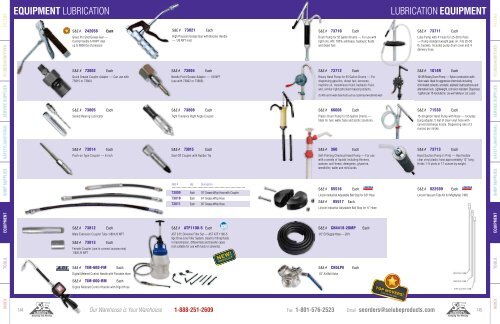 Transmission FiTTings equipment equipment ... - S&E Lube