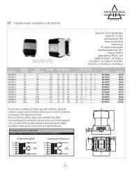 Transformador monofásico TR 28 IP20 - Maresa