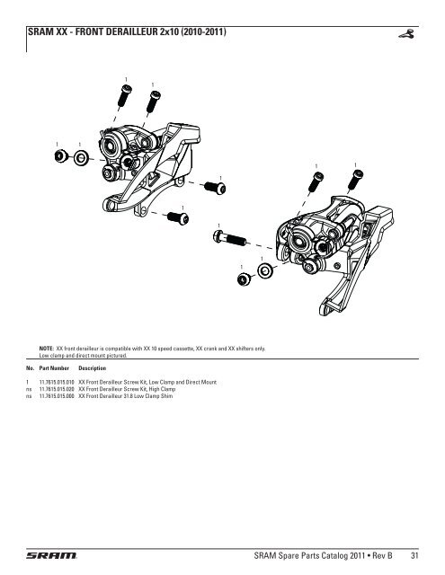 spare parts catalog - Cycle Service Nordic