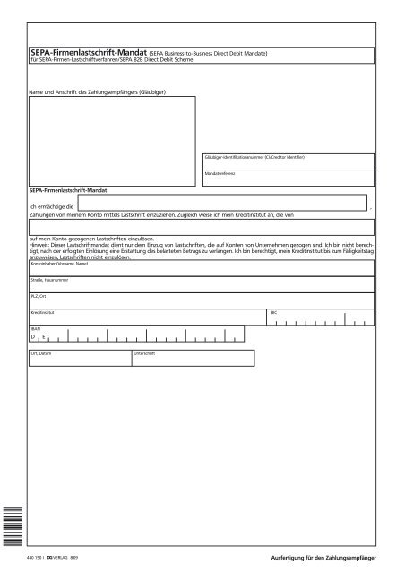 SEPA-Firmen-Lastschriftmandat (PDF)