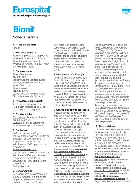 Bionil® - Intercent-ER