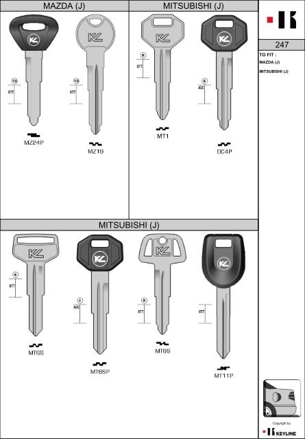 CAR KEYS 2012