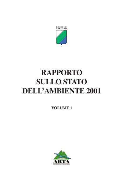 Volume 1 - Regione Abruzzo