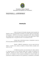 Procedimento Administrativo n - Procuradoria da República em ...