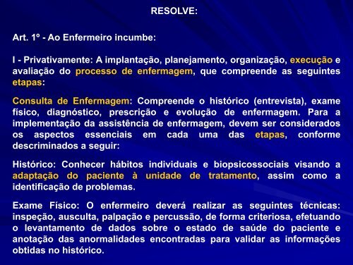 Sistematização da Assistência de Enfermagem - ABEn-SC