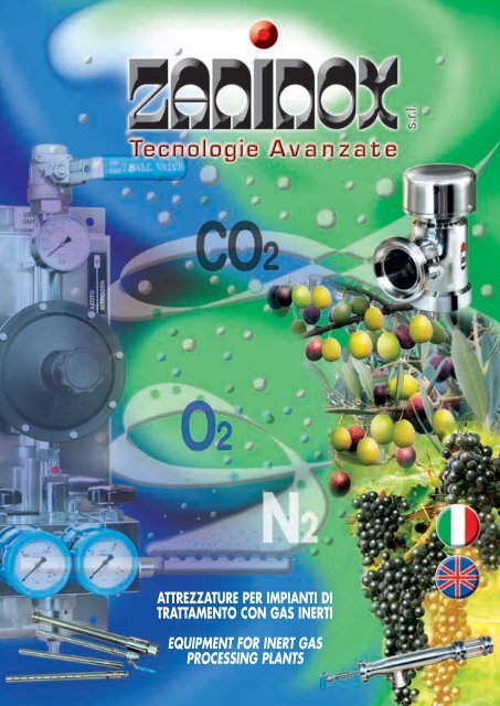 attrezzature per impianti di trattamento con gas inerti ... - Zaninox