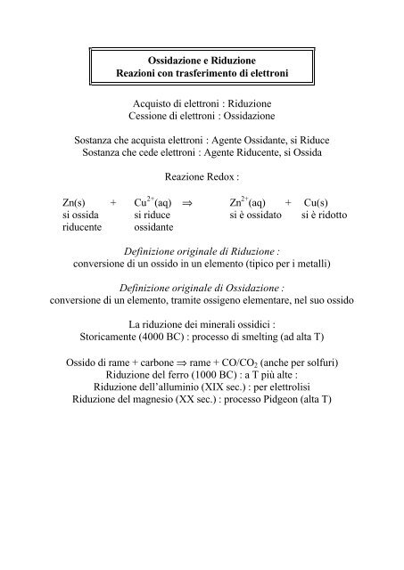 Chimica Inorganica Università Degli Studi Dellinsubria