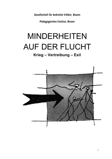 minderheiten auf der flucht - Kindergarten und Schule in Südtirol