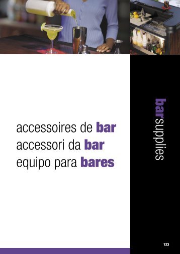 bar supplies accessoires de bar accessori da bar ... - Abrao LLC
