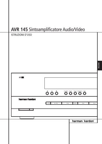 AVR 145 Sintoamplificatore Audio/Video - Harman Kardon