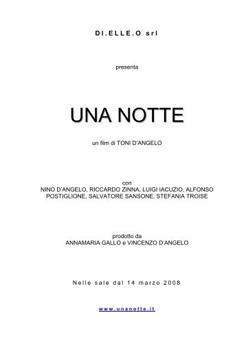UNA NOTTE - Cineteca di Bologna