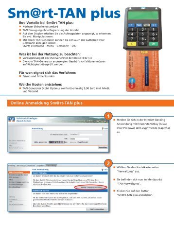 Einrichtungsanleitung zu Sm@rt-TAN plus