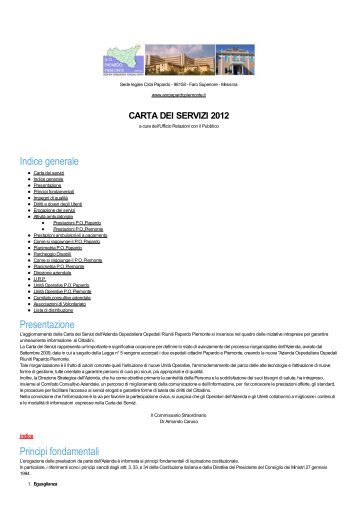 Versione scaricabile in PDF - Azienda Ospedaliera Ospedali Riuniti ...