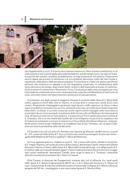 Donwload pdf [1.8 mb] - Medioevo in Ciociaria