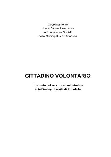 Libro cittadino volontario .pdf - Guardando Oltre