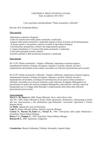 Piante aromatiche e officinali-Branca.pdf - Agraria