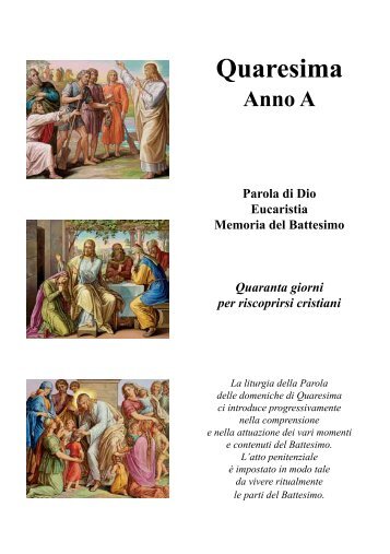 Sussidio liturgico per la quaresima - Diocesi di Brescia