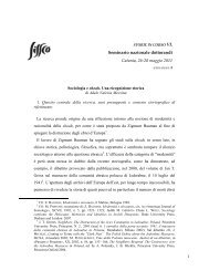 Sociologia e shoah - Società Italiana per lo Studio della Storia ...