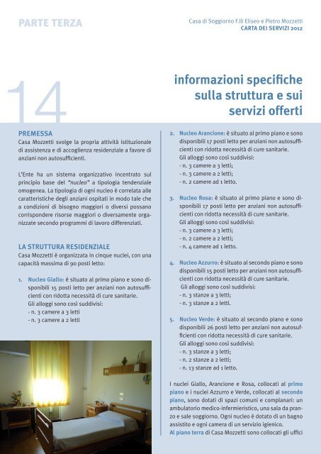 scarica la carta dei servizi (pdf, 10,7MB) - Casa Mozzetti