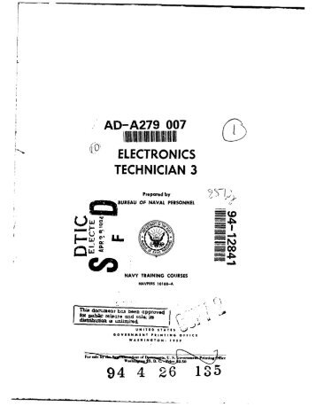 Electronics Technician 3 - VIR History