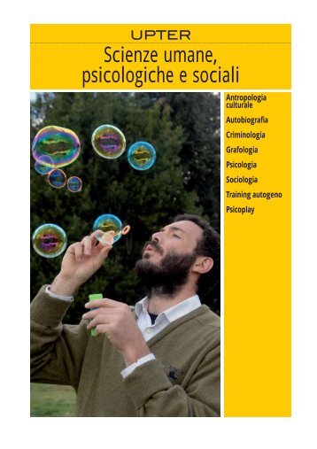 Scienze umane, psicologiche e sociali - Upter Gratis