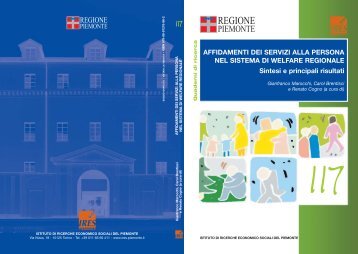 Affidamenti dei servizi alla persona nel sistema di welfare regionale
