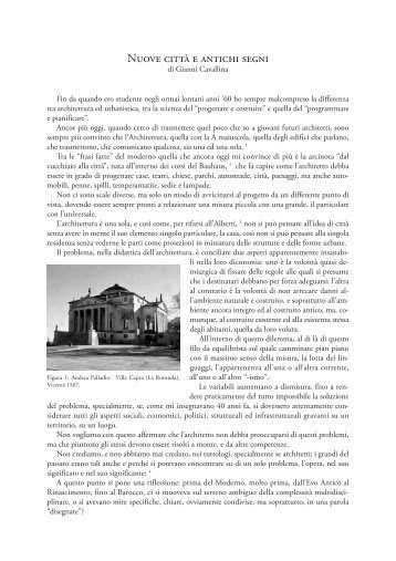 Nuove città e antichi segni di Gianni Cavallina (PDF) - Firenze ...