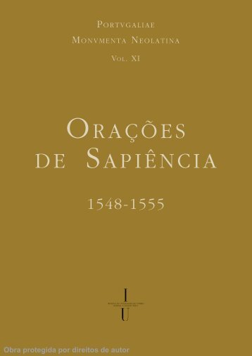 Orações de sapiência - Universidade de Coimbra