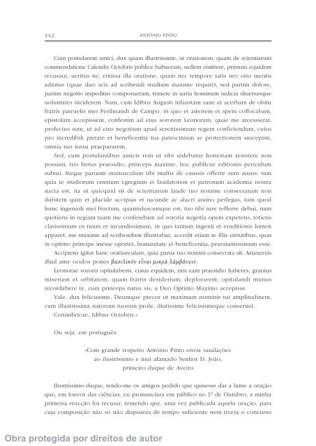 Orações de sapiência - Universidade de Coimbra