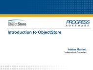Introduction to ObjectStore - ODBMS