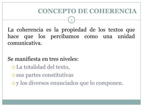 Coherencia