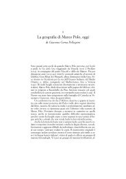 La geografia di Marco Polo, oggi, di Giacomo Corna Pellegrini
