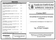 Actualidad de las primeras herejías cristianas - fundacion dr. emilio ...