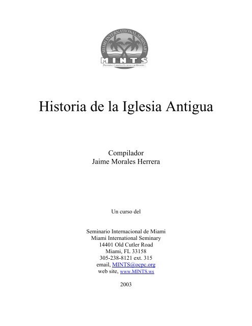 Historia de la Iglesia Antigua