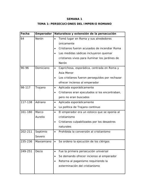 Historia de la Iglesia Antigua