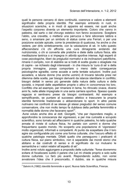 Scienze dell'Interazione anno 2012 n.1-2 - Scuola di ...