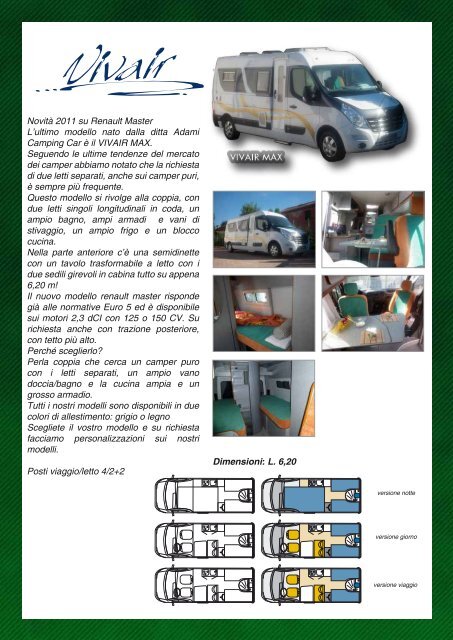 catalogo vivair - Adami Camper