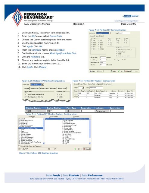 Operator's Manual – AutoCycle iC - Ferguson Beauregard