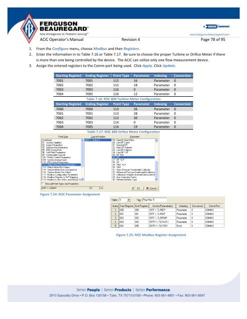 Operator's Manual – AutoCycle iC - Ferguson Beauregard