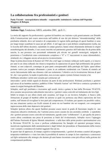 Dispensa, sitografia e allegati corso autismo - Direzione Didattica II ...