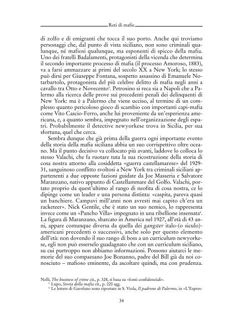 La mafia americana: trapianto o ibridazione? - Rivista Meridiana