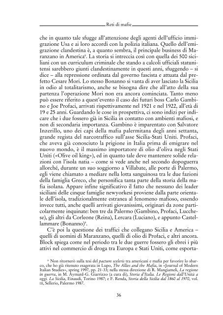 La mafia americana: trapianto o ibridazione? - Rivista Meridiana