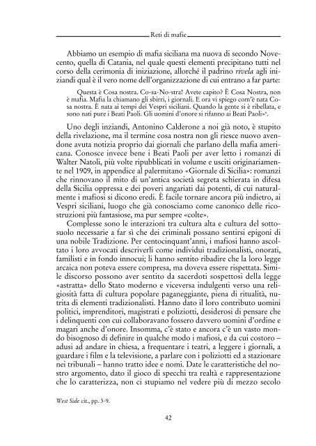 La mafia americana: trapianto o ibridazione? - Rivista Meridiana