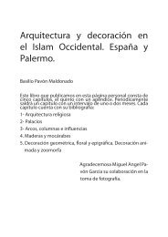 Arquitectura y decoración en el Islam Occidental. España y Palermo.