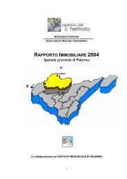 RAPPORTO IMMOBILIARE 2004 - Agenzia del Territorio