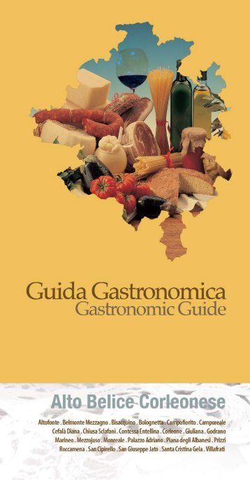 Guida gastronomica - Alto Belice Corleonese